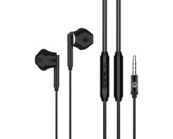 MG DS1550 Stereo Earphones - HiFi 3.5MM Port - Zwart