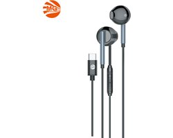 MG HF167 Stereo oordopjes - Type C aansluiting - Zwart