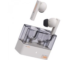 Moondrop Space Travel - Bluetooth Oordoppen - Actieve Noise Cancelling - True Wireless - Lange Batterijduur - HiFi Geluid - Comfortabel Design - Wit