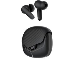 Noise Buddies Pulse - Oortjes Draadloos - Zwarte in ear bluetooth oordopjes - Active Noise Cancelling - ANC + ENC