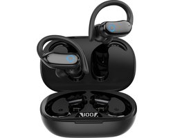 Oordopjes draadloos-bluetooth oordopjes- Sport Oordopjes - IPX7 Diep Waterdicht- touch bediening-Bluetooth 5.3 -met Noise Cancelling-stereo-20 uur batterijduur