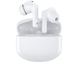 Oortjes Draadloos Bluetooth - Sport oordopjes - Draadloze Oordopjes - Met active noise cancelling - Met oplaadcase - Wit - kerst cadeautjes