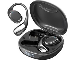 Oortjes Draadloos- Open-Ear-Bone Conduction headphone-Langdurig Batterij – Ideaal voor Kantoor -Bluetooth Headset met Oplaadcase- Bluetooth 5.4- Touch Control -Inclusief Oorhaak