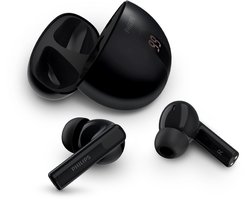 PHILIPS TAT2520BK - TWS oordopjes met display - ANC - IPX4 - multipoint - aanraakbediening - 20 uur afspeeltijd - Werkt in met app - Zwart