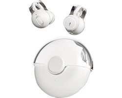Repus - Premium OpenEar Oordopjes - Draadloze Hoofdtelefoon - Clip On Oordopjes - Bluetooth - Noice Cancelling - Workout Earbuds - Licht en Comfort - Wit