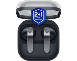 Samsung Galaxy Buds4 - Zwart + 1 jaar extra garantie