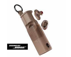 Skullcandy Method 360 ANC - Draadloze Oordopjes - Sound by Bose - Oortjes Draadloos - Geschikt voor Apple & Android - Active Noise Cancelling Oordopjes - Bruin