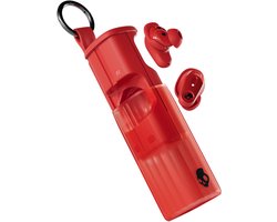 Skullcandy Method 360 ANC - Draadloze Oordopjes - Sound by Bose - Oortjes Draadloos - Geschikt voor Apple & Android - Active Noise Cancelling Oordopjes - Rood