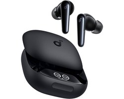 soundcore Liberty 4 Pro van Anker, draadloze hoofdtelefoon met ruisonderdrukking, oordopjes met 7 sensoren, ANC in realtime, 2 x sneller opladen, hifi-muziek-studio-niveau, heldere gesprekken met 6