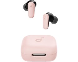 Soundcore P30i Draadloze Oordopjes Roze - Earbuds - Active Noise Cancelling, Multipoint Connection, 45 uur accuduur, Bluetooth 5.4, IP54 spatwaterbestendig, Telefoonhouder