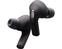 Sudio E2 in-ear true wireless earphones - draadloze oordopjes - met active noice cancellation (ANC) - Zwart