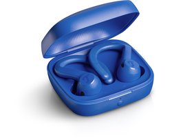 Teufel AIRY Sports TWS 2 - Draadloze Bluetooth in-ear sportkoptelefoon - Actieve ruisonderdrukking, batterijduur tot 58 uur (zonder ANC), snellaadfunctie, aanraakbediening, handsfreefunctie - ruimteblauw