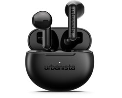 Urbanista Austin 2 Draadloze Oortjes – Bluetooth – Voor Sporten en Dagelijks Gebruik – 25u Afspeeltijd – IPX4 Waterbestendig – EQ3 Instellingen – Zwart