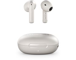Urbanista Santa Monica Draadloze Oordopjes – met Noise Cancelling – 24u Afspeeltijd – 6 Microfoons voor Helder Bellen – Wit