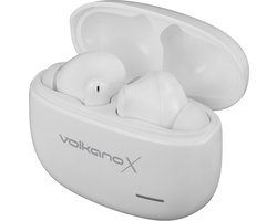 VolkanoX Draadloze Oordopjes - Oortjes Draadloos - Oortjes - Noise Cancelling ANC en ENC - 29 Uur Batterij - Zwart (VKX-1119-WT)
