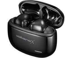 VolkanoX VXT200S Oortjes Draadloos - Hybrid Noise Cancelling - 29 Uur Batterij - Zwart (VKX-1119-BK)