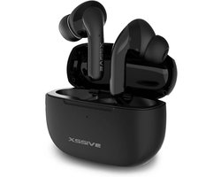 Volledig Draadloze Oordopjes met Active Noise Cancelling & Bluetooth 5.2 - Lange Batterijduur - Sport Oortjes - Zwart