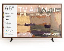 CREATE - QLED 4K 65" Smart TV met antireflectiescherm en kunstgalerij - TV ART MATTE