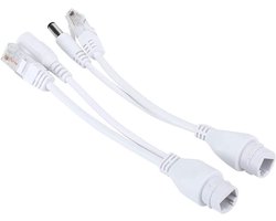 2-delige PoE Injector en Splitter Kit voor 12V Voeding