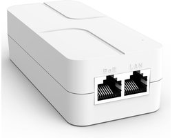 2.5 Gigabit PoE Injector Adapter 30W Power Over Ethernet 48V IEEE 802.3af/at tot 100m