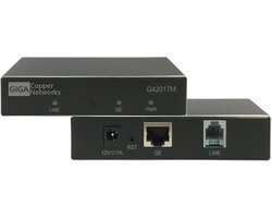 2x Gigabit Mimo Modem Set voor Internet via Telefoonkabel tot 1500 Mbps