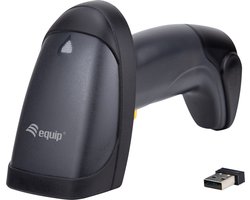 Equip 351023 barcode-lezer Draagbare streepjescodelezer 1D LED Zwart