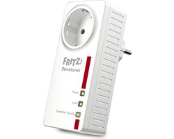 FRITZ!Powerline 1220 - Powerline-adapter - Zonder WiFi - 1200 Mbps - 1-Pack - Uitbreiding