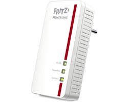FRITZ!Powerline 1260 - Powerline-adapter - Gigabit - WiFi 5 - 400 + 866 Mbps - 1-Pack