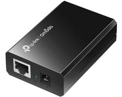 Gigabit PoE Injector | Non-PoE naar PoE Adapter | Tot 60 W | LED Indicator | Plug & Play | Desktop/Wandmontage | Tot 100m