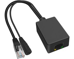 PoE Injector Converter - Netwerk Stroom Adapter - Apparaten Voeden - Gigabit Snelheid DC Conversie