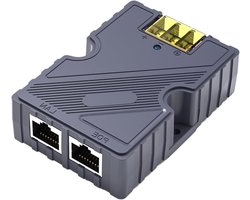 PoE Injector - Netwerk Injector Stroom Injector - Internet Installatie - Gigabit Snelheid - 150W 3A - Zwart