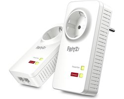 Powerline Adapter Set 1200 Mbit/s voor Stabiel Internet - Ideaal voor NAS en HD Streaming