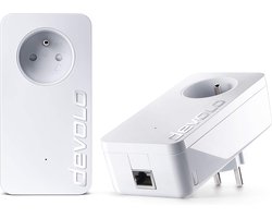 Powerline Adapter Set Snel Internet 1200 Mbit/s via Stopcontact 2 Stuks