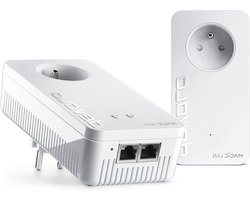Powerline WiFi Kit - Internet Versterker - Stabiliteit Internet - 1200 Mbit/s Snelheid - 2 stuks - Wit