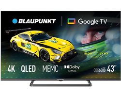 Blaupunkt 43QBG6000S – 43 inch 4K UHD QLED TV – Google TV – HDR10 – Dolby Audio
