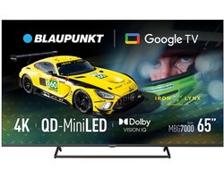 Blaupunkt 65MBG7000S – 65 inch 4K UHD QD Mini-LED TV – Google TV – HDR10 – Dolby Audio
