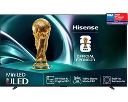 Hisense 100U7Q - 100 inch - 4K MiniLED - 165hz - 2025