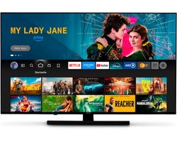 MEDION 125,7 cm (50") QLED TV (Fire TV, 4K Smart TV, Dolby Vision HDR, Dolby Atmos, Netflix, Prime Video, Bluetooth, DVB-T2, MD 850800)