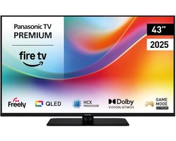 Panasonic -43W85BEZ tv 109,2 cm (43") 4K Ultra HD Smart TV Wifi Zwart