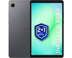 Samsung Galaxy Tab A11 - 4G - 64GB - Gray + 1 jaar extra garantie