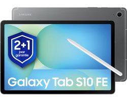 Samsung Galaxy Tab S10 FE - WiFi - 128GB - Gray + 1 jaar extra garantie