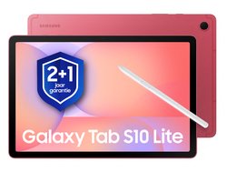 Samsung Galaxy Tab S10 Lite - Wifi - 128GB - Red + 1 jaar extra garantie