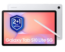 Samsung Galaxy Tab S10 Lite - Wifi - 128GB - Silver + 1 jaar extra garantie