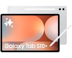 Samsung Galaxy Tab S10 Plus - WiFi - 256GB - Platinum Zilver