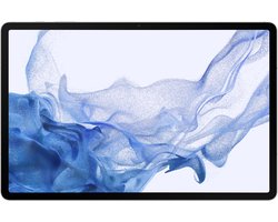 Samsung Galaxy Tab S8+ SM-X806B 5G Qualcomm Snapdragon LTE-TDD & LTE-FDD 256 GB 31,5 cm (12.4") 8 GB Wi-Fi 6E (802.11ax) Zilver