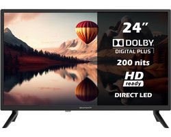 Horizon TV 24 inch - LED Televisie - Diamant Serie HD - Dolby Digital Plus