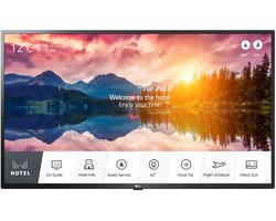 LG 55US662H tv 139,7 cm (55") 4K Ultra HD Smart TV Wifi Zwart | Hotel TV