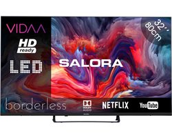 Salora FOD32HV - 32 Inch - Smart TV - HD Ready - VIDAA TV - Smart 32 inch tv - 2025