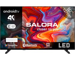 Salora SMART50TV - Smart tv 50 inch - 4K UHD - Smart TV - Televisie - 50 inch smart tv - Tv - 2025 model