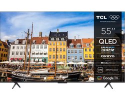 TCL 55QLED810K (2025) - 55 inch 4K UHD TV - Google TV - 144hz